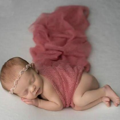 Baby Props Mohair Wraps with Matchi..