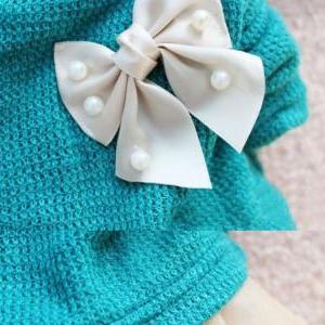 PINK Newborn Tutu Dress with Bows -..