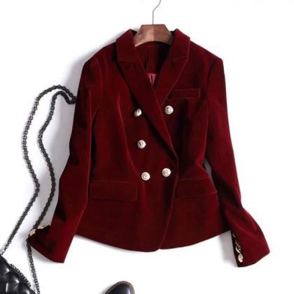 Ready for Shipping Burgundy Jackets..