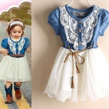 White Denim Dress Barn Wedding Outfit For Cowgirl Girls Cowgirls