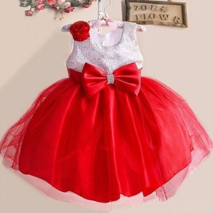 Christmas Dress for Girls Red Dress..