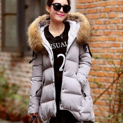 Pink Parkas For Teens And Women Down Parkas Fashion Pink Parkas White ...