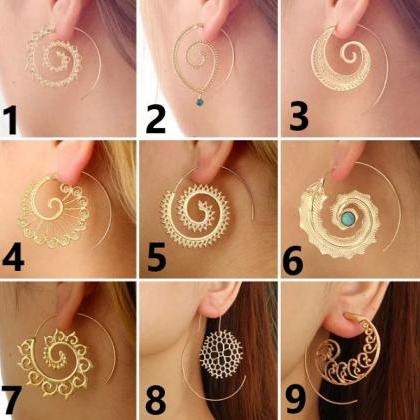 Rsslyn Spiral Earrings for Women 9 ..