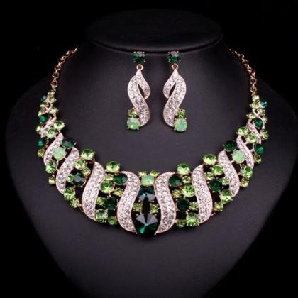 Champagne Bridal Jewelry Sets State..