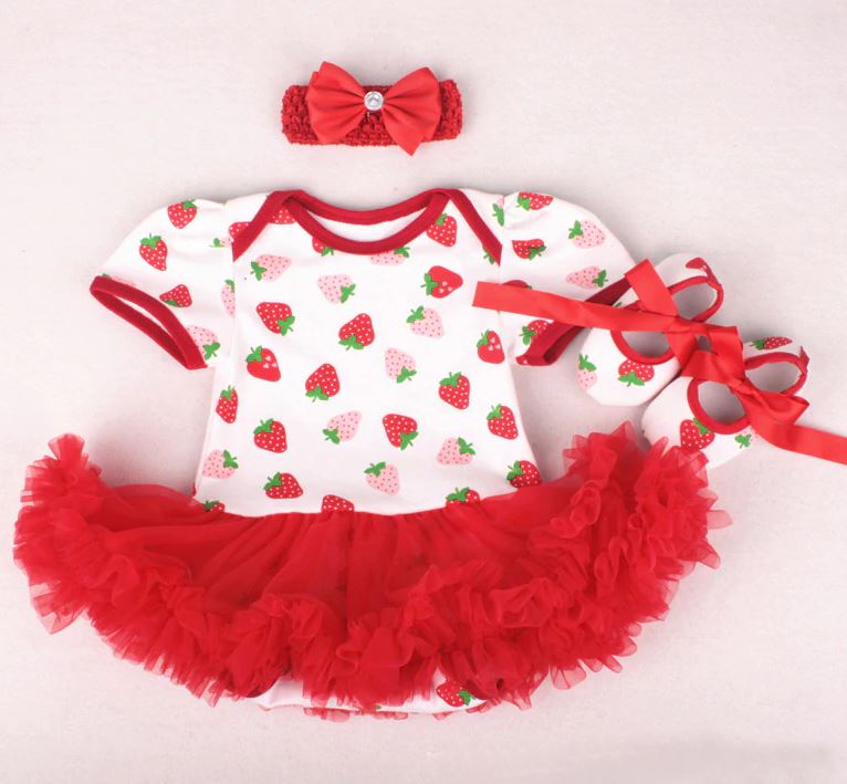 grand birthday dress for baby girl