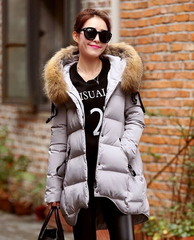 Pink Parkas For Teens And Women Down Parkas Fashion Pink Parkas White ...