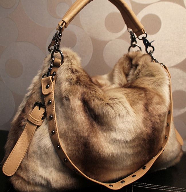 fur purse