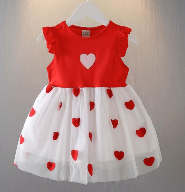 girls red clothes