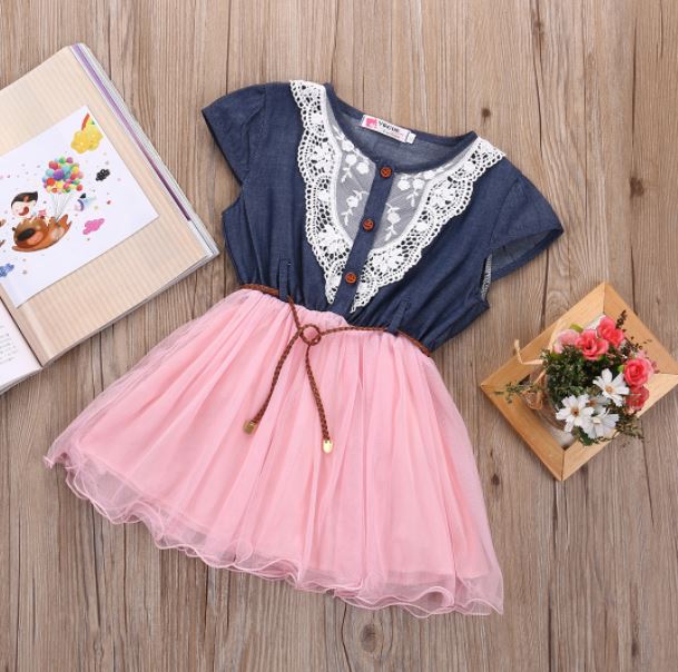 4t denim dress