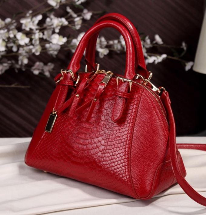 girls red purse