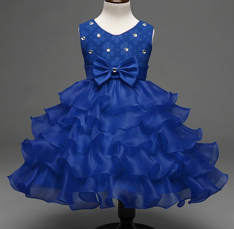 My Fashion: Royal Blue Dresses For Girls