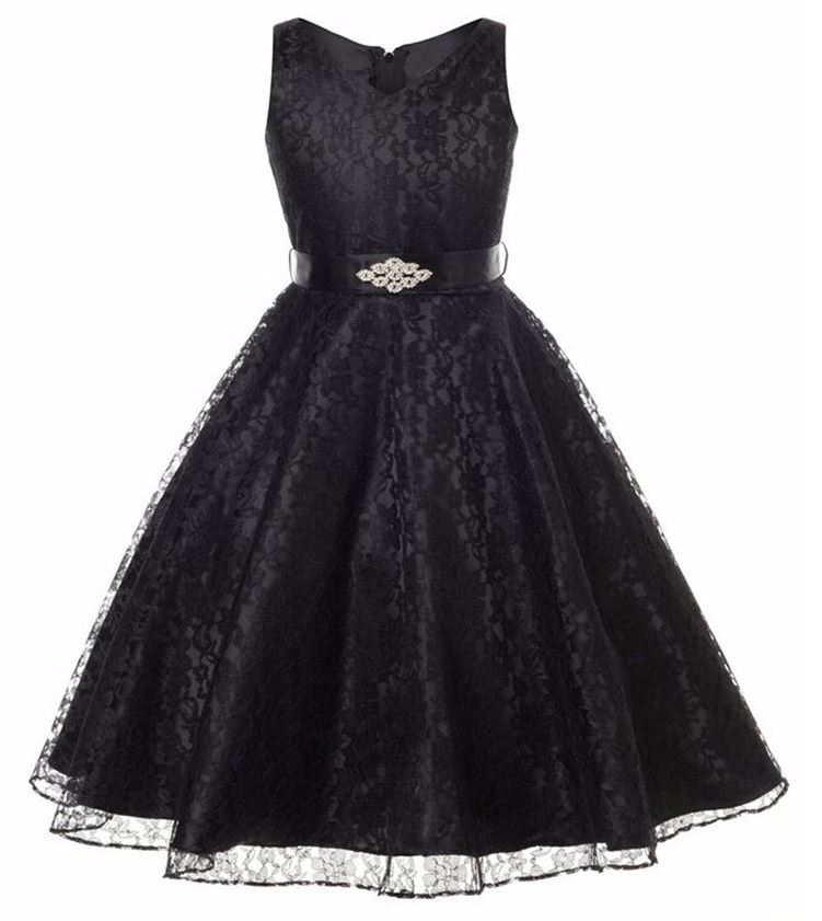 black gown for teenager