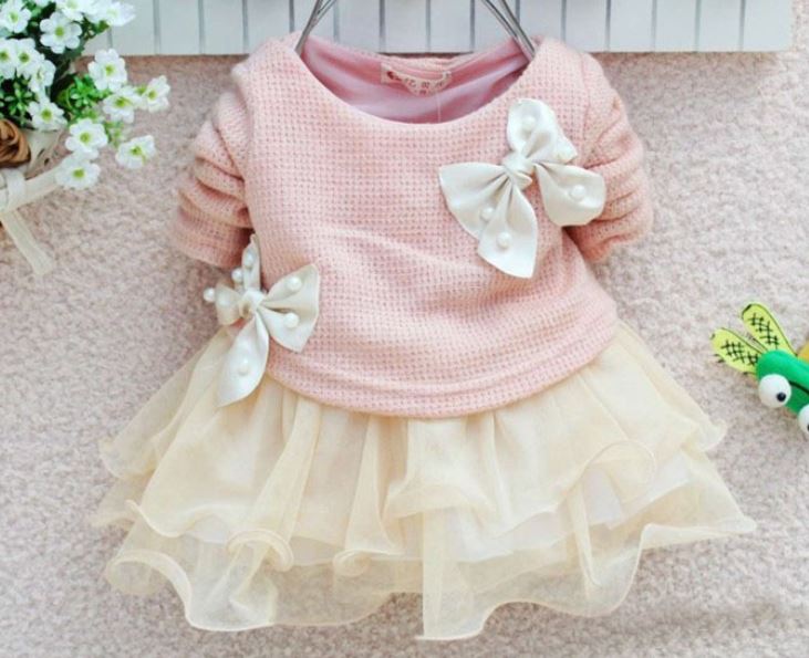 newborn ivory dress