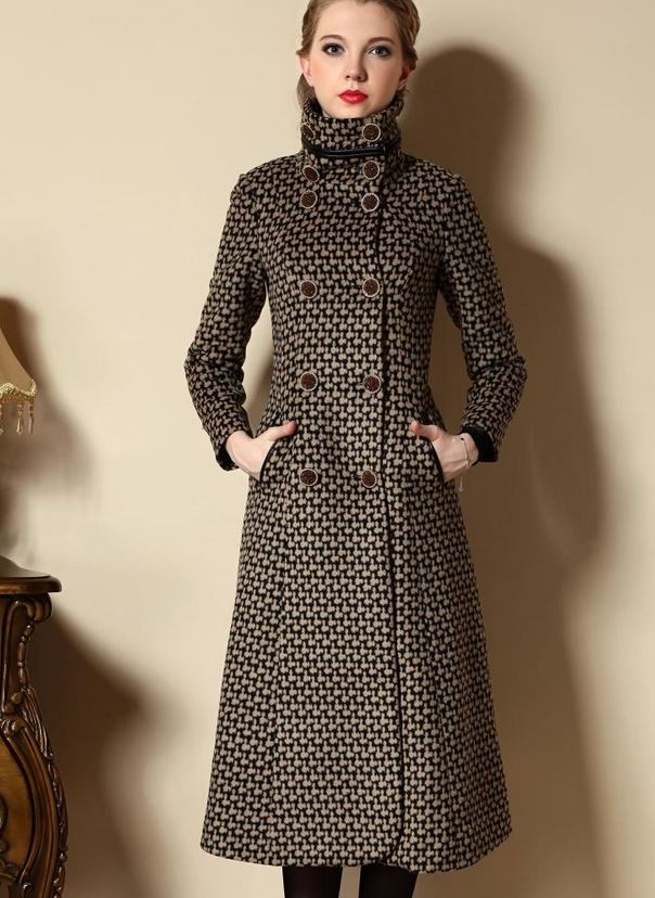 Unique Brown Winter Coats For Beautiful Women Sizes S-4XL Fashion ...