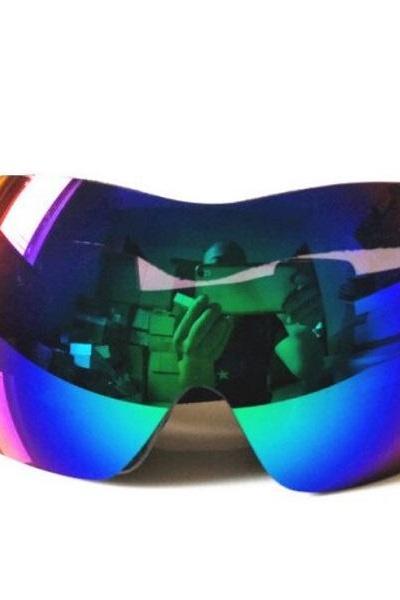 Rsslyn SALE Winter Goggles Polycarbonate Rainbow Color