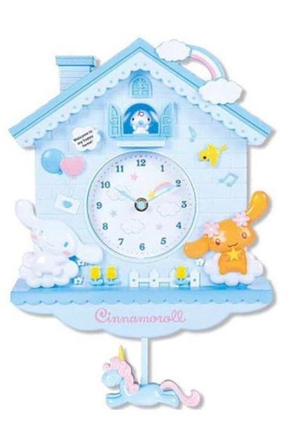 Rsslyn 12 Inches Wall Clocks for Nursery Decor Unicorn Theme Silent Swing RSS1-352021 Nixie Swing Blue Wall Clocks