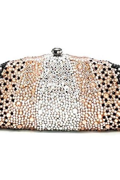 Rsslyn Black Clutch for Women Unique Elegant Handbags