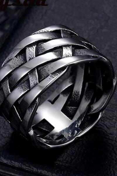 Rsslyn Celtic Stainless Steel Rings RCP5132021-1 Viking Symbols Viking Jewelries