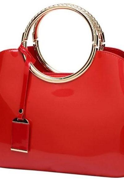 Rsslyn Ready to Ship Gallant Red Tote Bag for Women-Own This Bag Within 2-3 Days