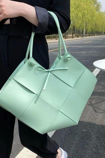 Rsslyn Unique Bags Mintgreen Tote Bags Mintgreen Purse for Women