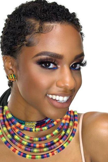 Chunky Chokers for Women Jewelry Set 5-Layers Multicolor Tribal Wear Chokers and Necklaces-Handmade Ankara Jewelries