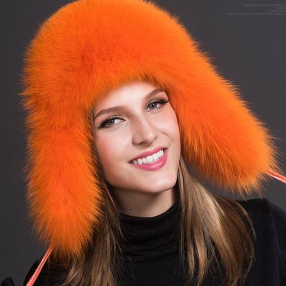 Real Raccoon Fur Ball Hats Winter Hats 