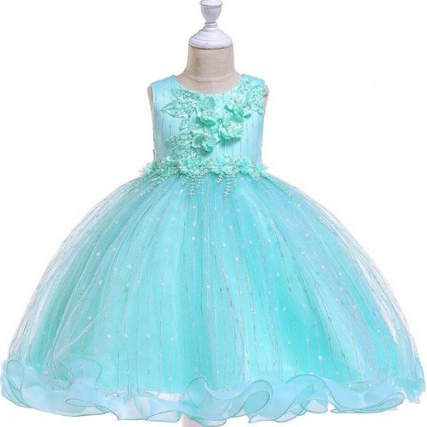 Little Princess Cinderella Dress for Baby Girls 3-6mos,6-9mos,9-12mos,12-24mos Infant Girls Birthday Girls Dresses