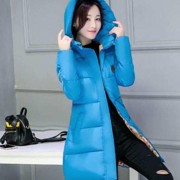 Blue Parkas For Women Blue Skiing Winter Coats Blue Jacket For Girls ...