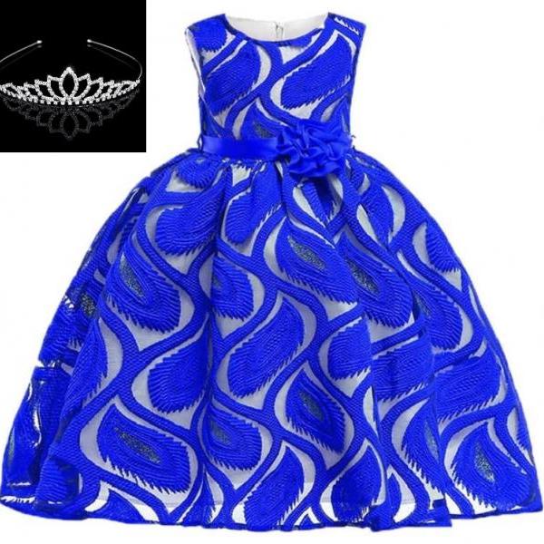 Royal Blue Dress For Junio..