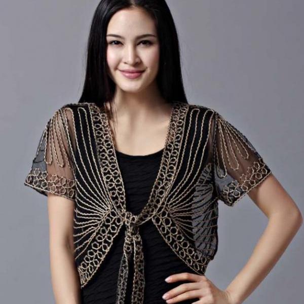 black shrug women