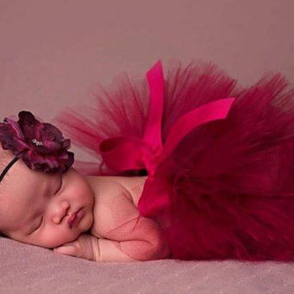 Red Tutu Dress Newborn Gir..