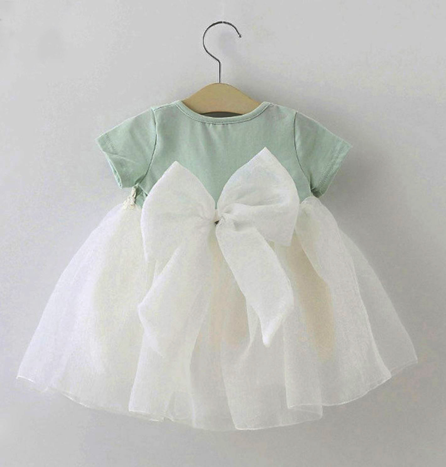 mint green baby shower dress